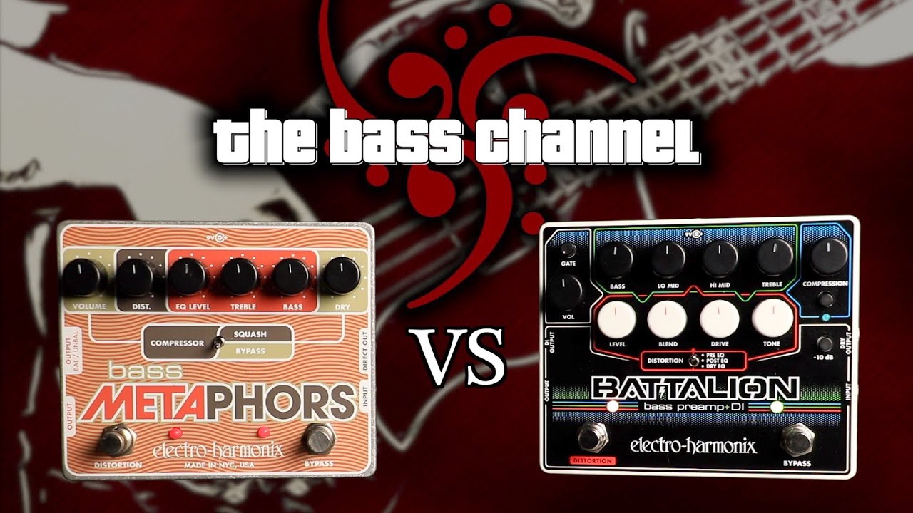 Electro-Harmonix Bass Metaphors vs. Electro-Harmonix Battalion