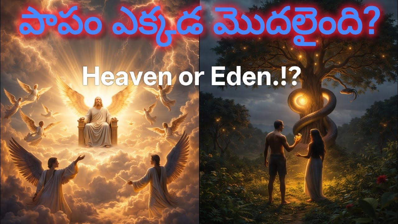 పాపం ఎక్కడ మొదలైంది? | Heaven లోనా Eden లోనా?