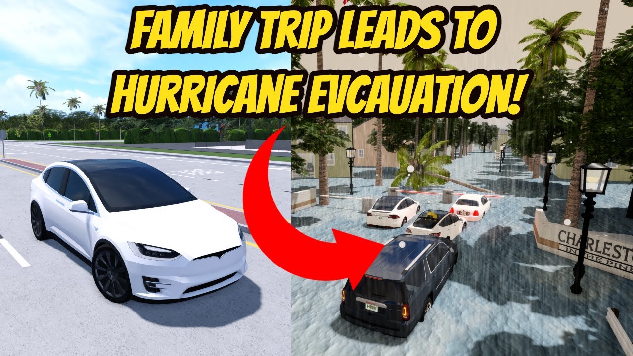 Southwest, Florida Roblox l Pembroke Trip HURRICANE Evacuation RP