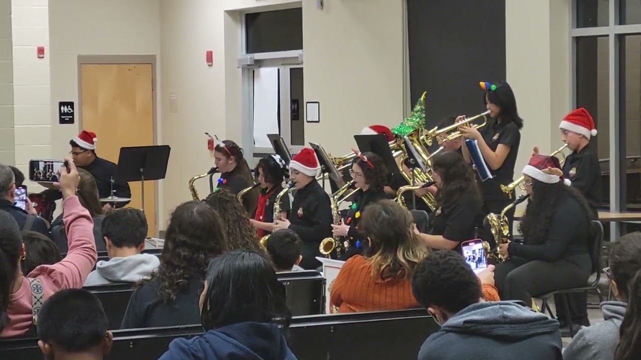 South Creek Middle School Band Winter Concert 2023
