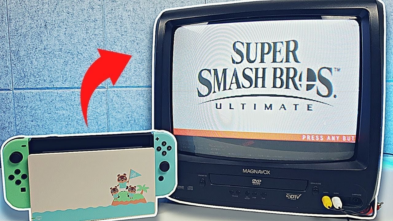 What Happens When You Play your NINTENDO SWITCH on a CRT TV??