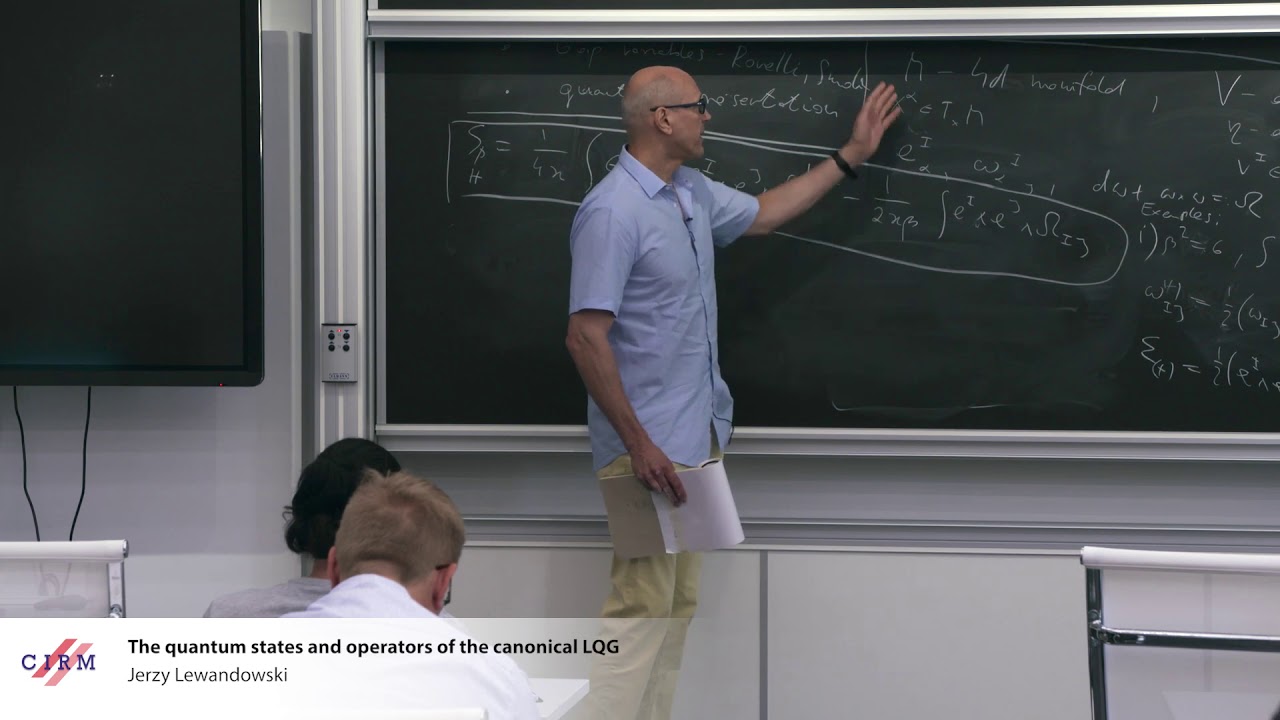 Jerzy Lewandowski: The quantum states and operators of the canonical LQG