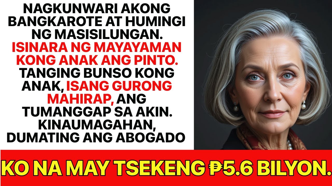 Nagkunwari Akong Pulubi at Walang Pera—Lahat ay Nagsara, Maliban sa Manugang