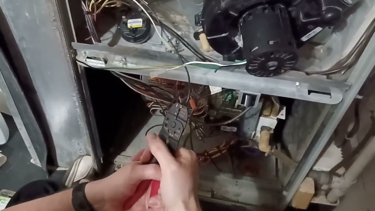 Trane Furnace Draft Inducer Motor Remove and Replace