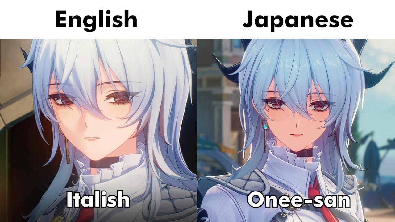 Zani English vs Japanese Voice | Wuthering Waves