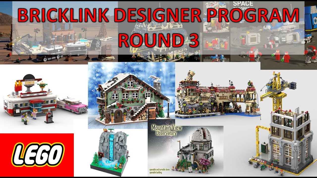 Bricklink Designer Program Crowdfunding Round 3 - Set Reviews!