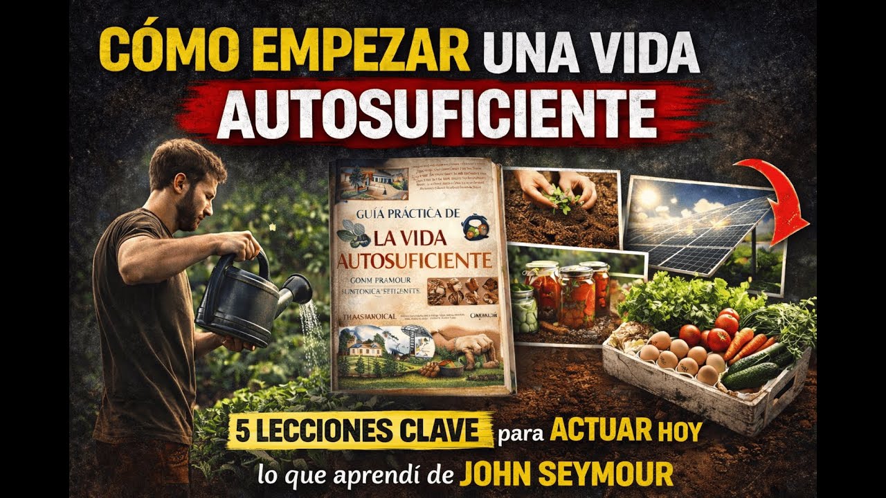 Cómo empezar una vida autosuficiente HOY: lo que aprendí del clásico de John Seymour
