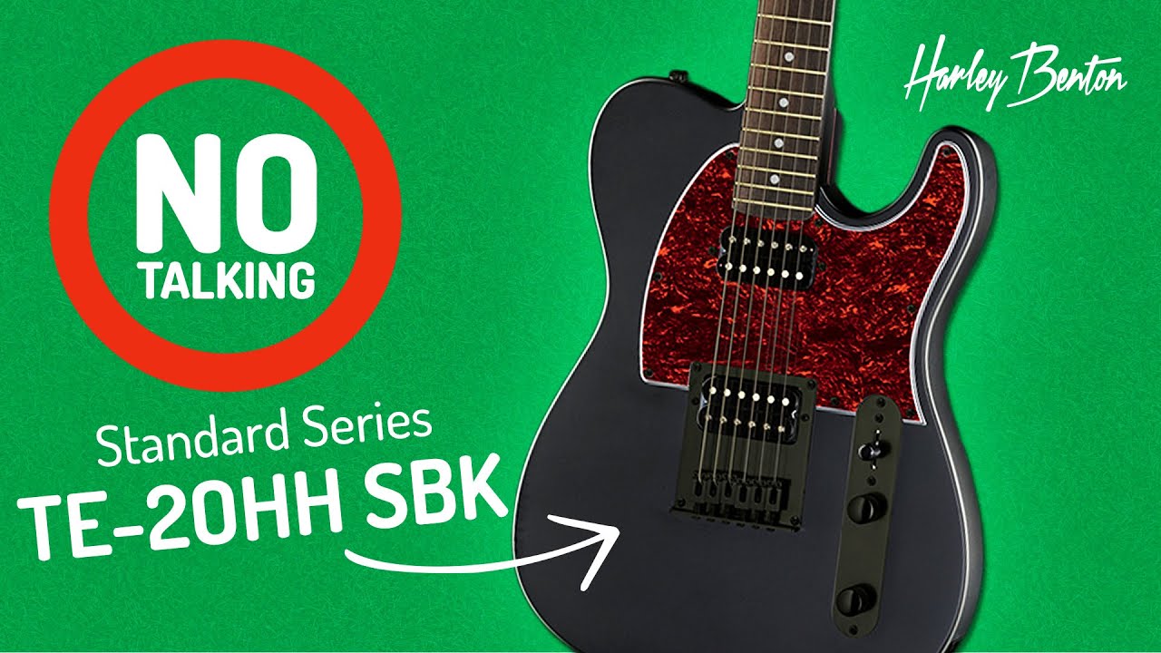 Harley Benton - No Talking - TE-20HH SBK - Just Playing