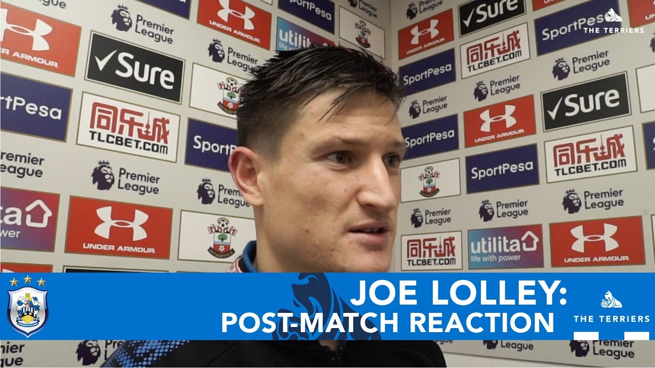 WATCH: Joe Lolley spoke to HTTV after Huddersfield Town's draw with Southampton