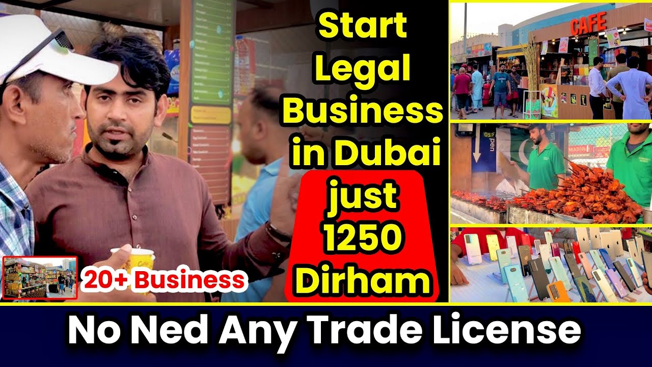 Just in 1250 Dirham Start Legal Business In Dubai  | Without Trade license | Sheikhurashid