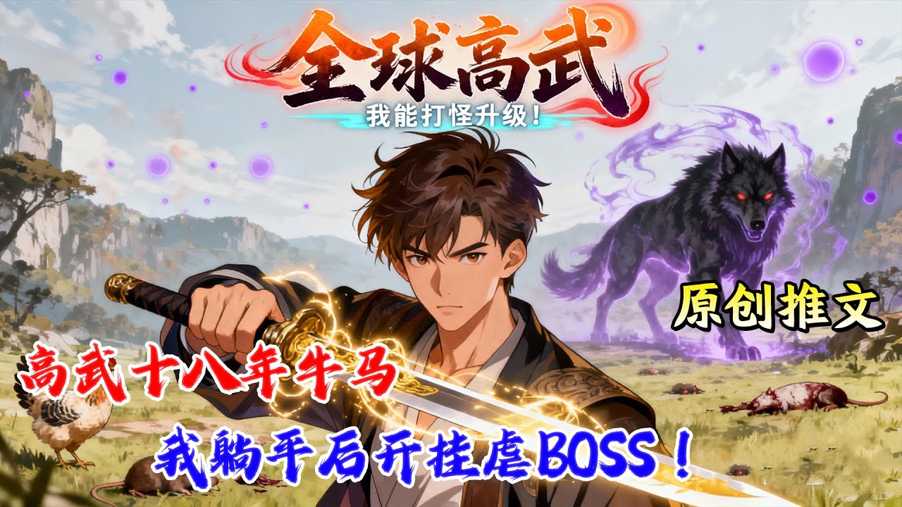 🔥【都市高武】《全球高武：我能打怪升级！》觉醒失败选摆烂，统子迟来送神技，我一刀斩破高武天！#小说推文#网文风向标#爽文 #逆袭#男频小说#书荒推荐