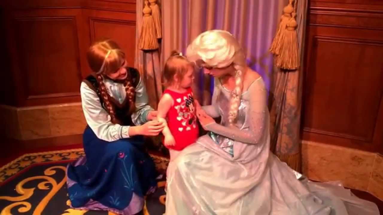 Allie Meets Anna and Elsa