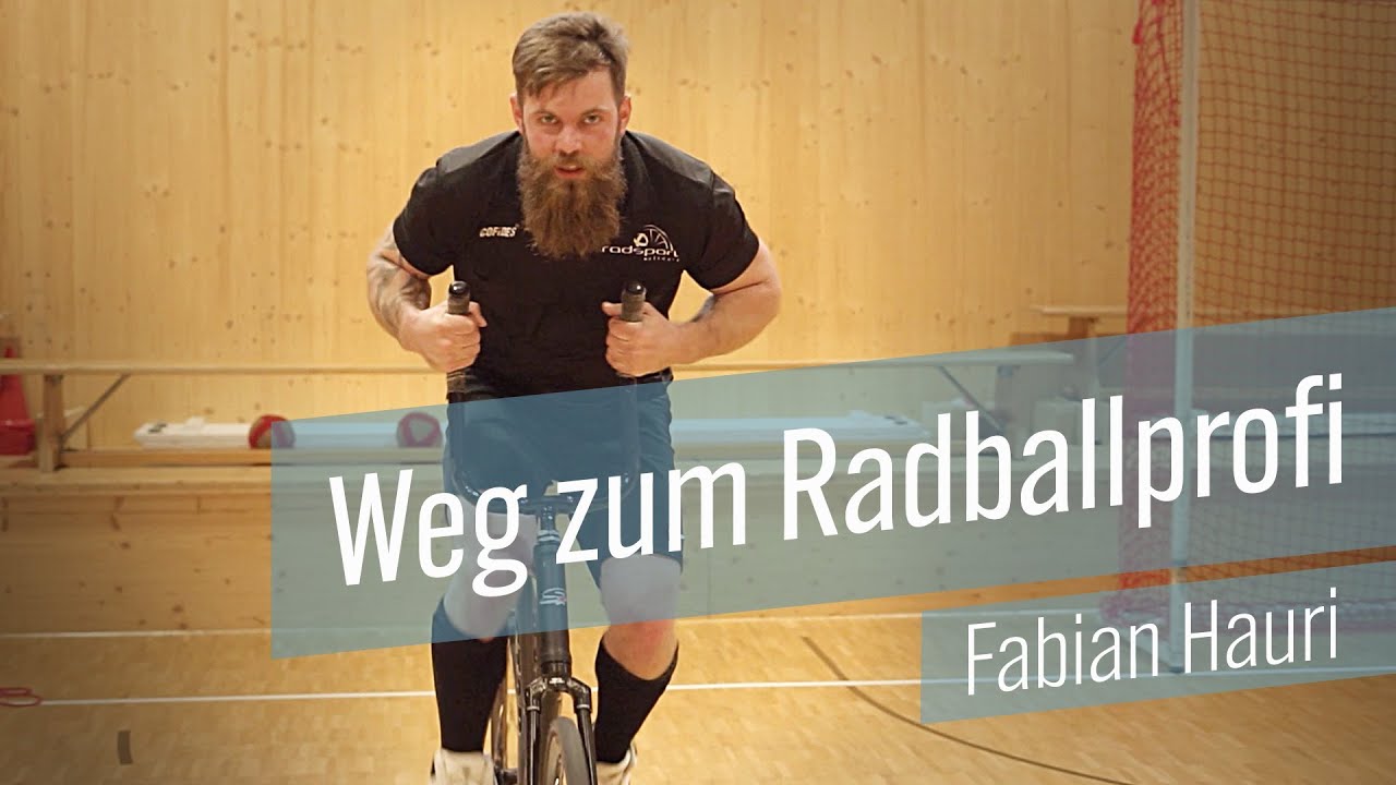 Radball - wo der Ball mit dem Rad getreten wird | Portrait Fabian Hauri | Radsport Altdorf