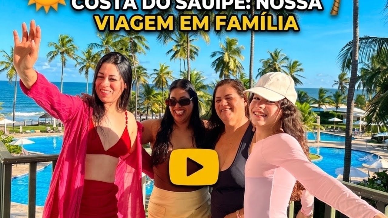 Chegamos no COSTA DO SAU&Iacute;PE, Ala Terra. Resort All Inclusive na Bahia. Viagem em fam&iacute;lia 