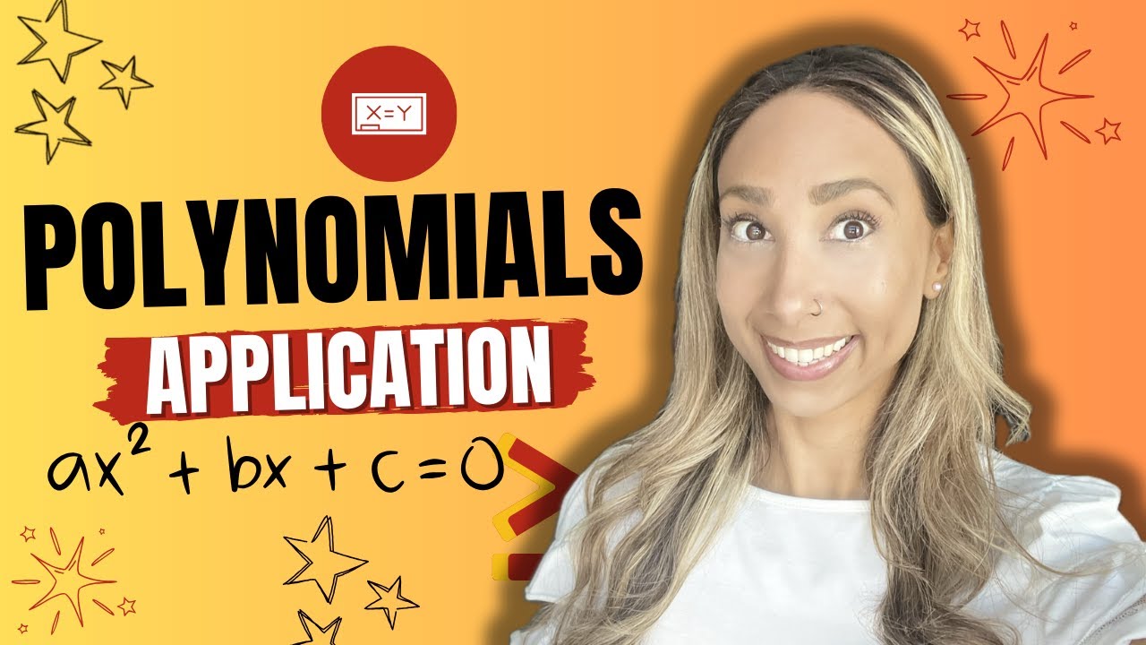Polynomial Application Problems  - Grade 10 Math