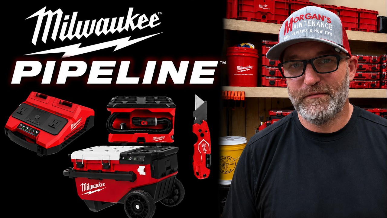 Milwaukee Pipeline 2026 из гаража | НОВИНКИ, которые подошли бы МНЕ