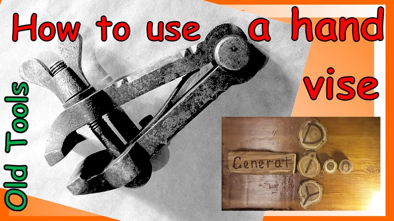 Antique hand vise | Vintage hand vise review | How to use a hand vise | diy generation