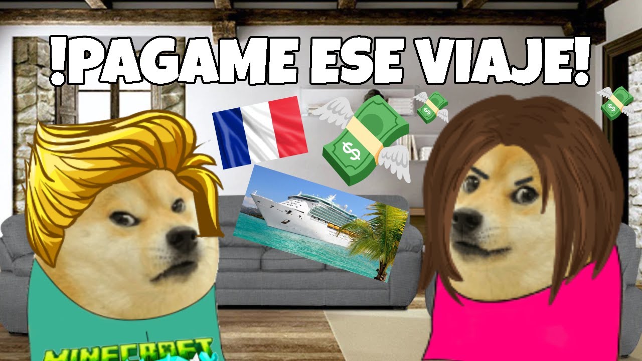 MI TIA CON DERECHO quiere que le Pague Un Vuelo A FRANCIA /Hilos con Cheems /FRJ Y Cheems /.