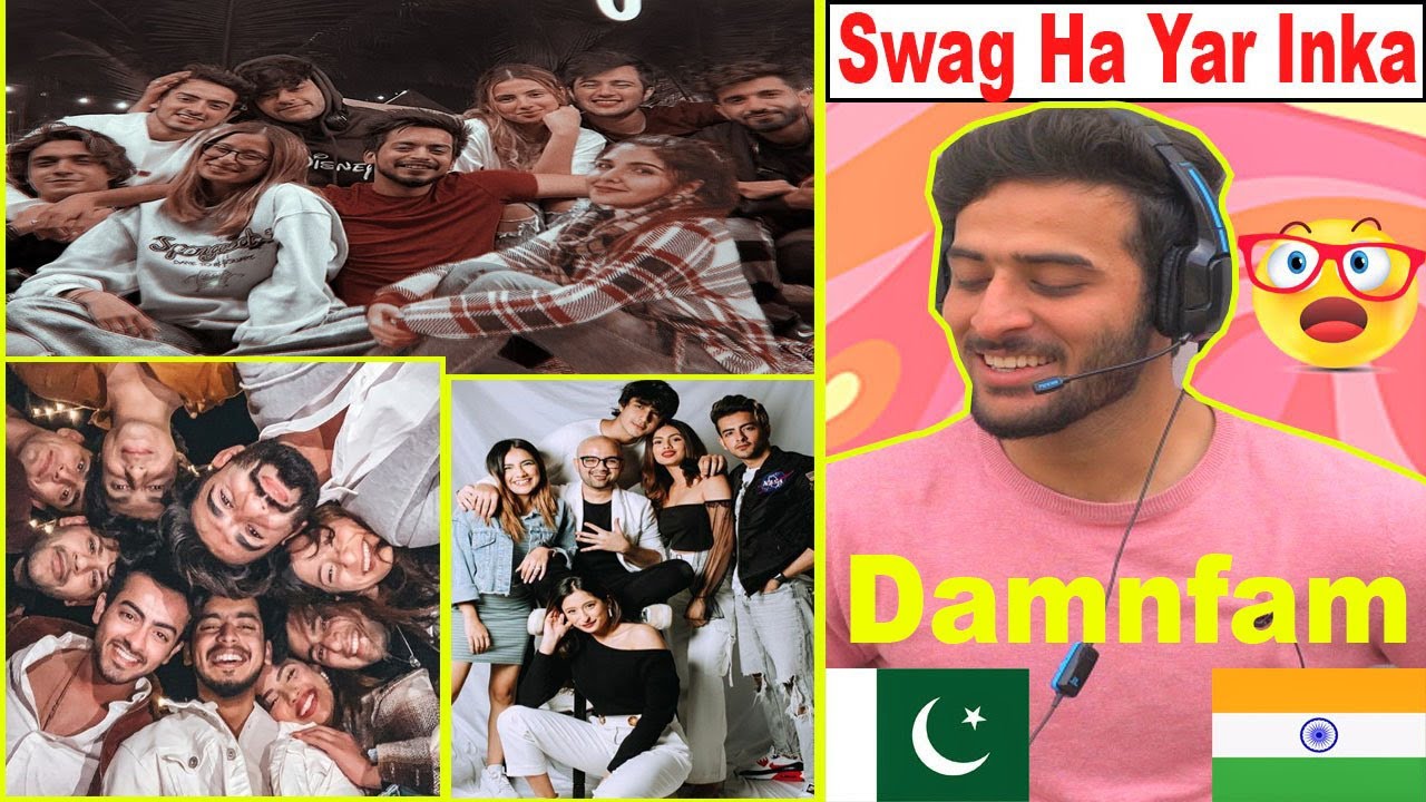 Damn Fam Instagram REELS | Pakistani Reaction | Indian Tiktoker