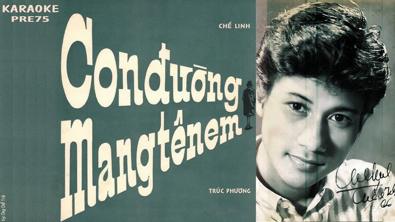 Con Đường Mang Tên Em | KARAOKE | CHẾ LINH PRE75 | Còn Chuyện Chúng Mình