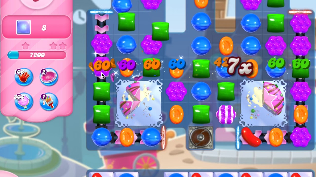 Candy Crush Level 2579 (no boosters)
