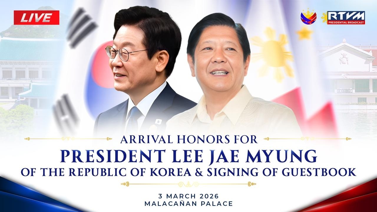 Arrival Honors for President Lee Jae Myung of the Republic of Korea and Signing of Guestbook
