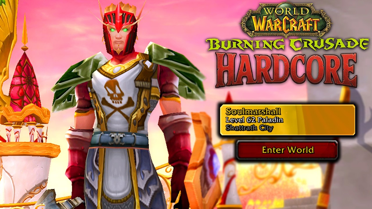 New TBC Hardcore Adventure | 62 Paladin