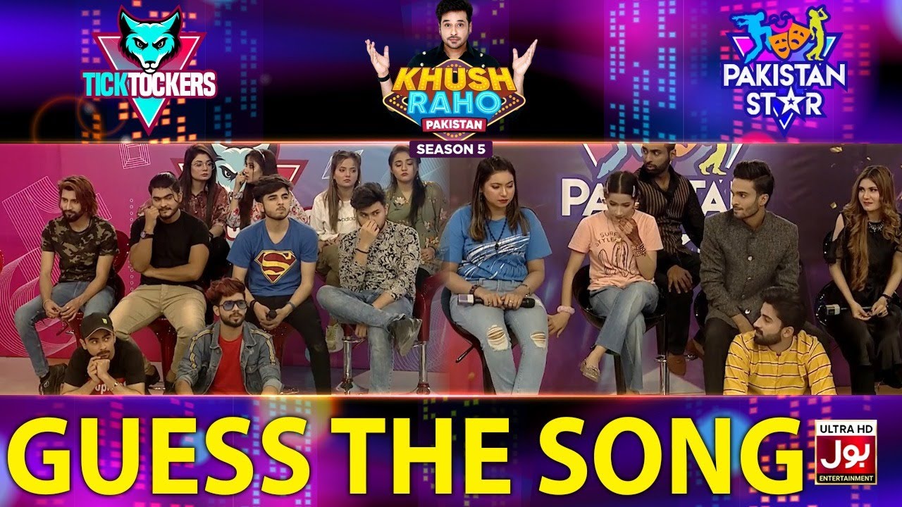 Guess The Song | Khush Raho Pakistan Season 5 | Tick Tockers Vs Pakistan Star | Faysal Quraishi