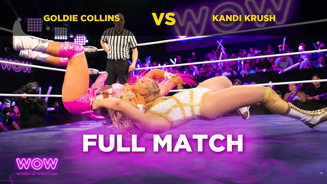 Goldie Collins vs Kandi Krush | WOW - Women Of Wrestling