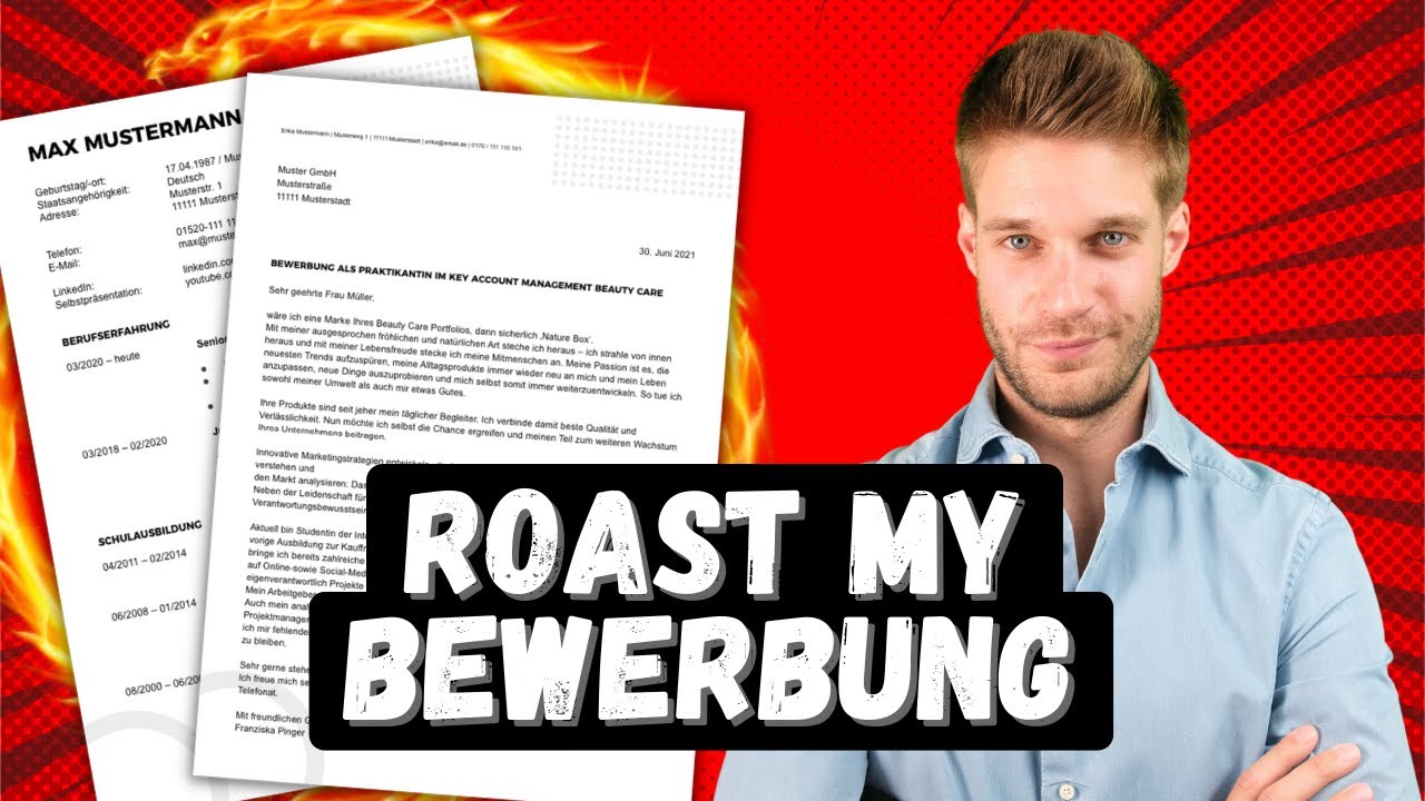 Ich zerlege eure BEWERBUNGEN!
