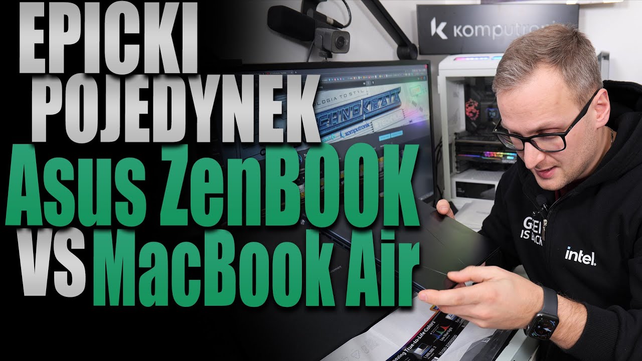 Epicki pojedynek MacBook czy ZenBook OLED - kto wygra?!