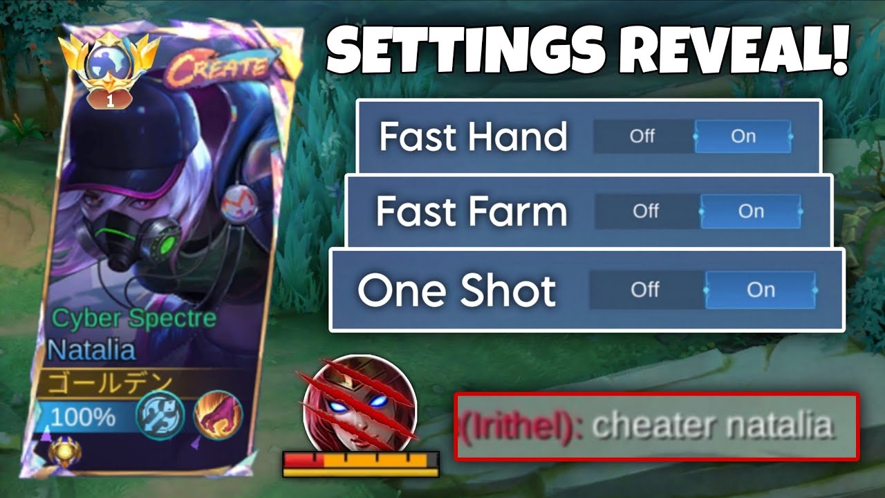 Top GLOBAL Natalia Reveals Her BEST Settings! - Mobile Legends 