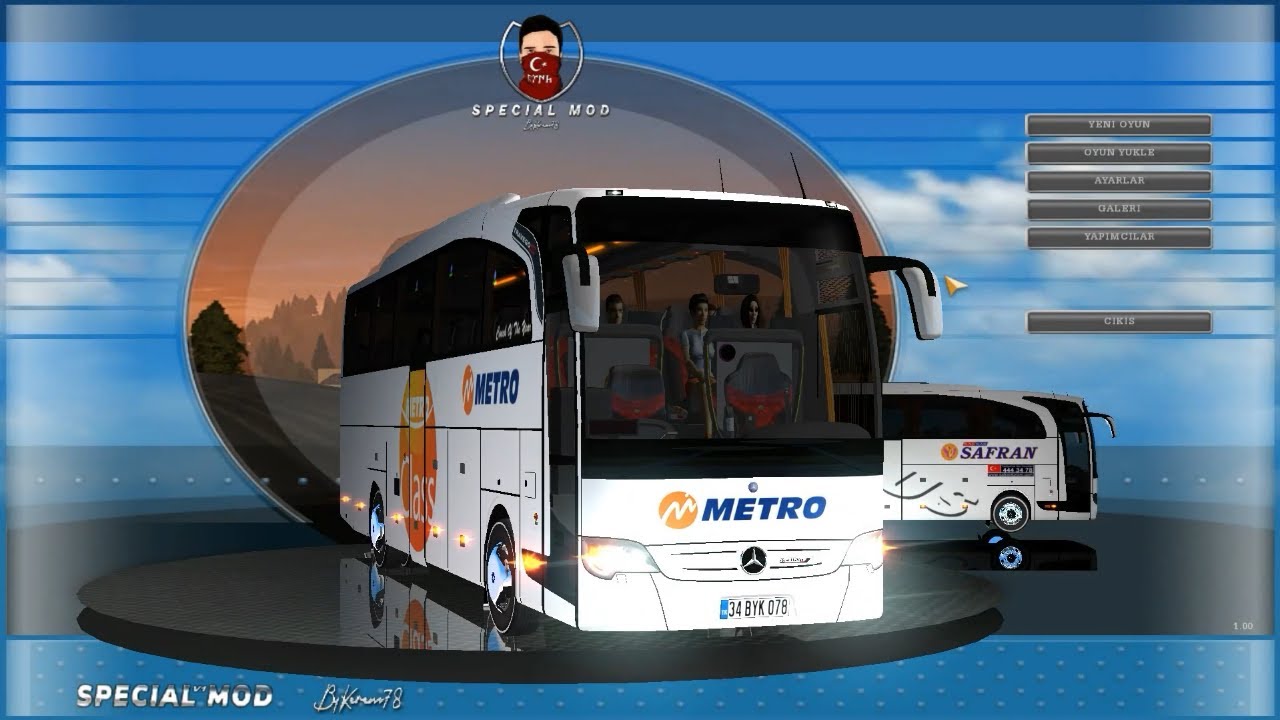PAYLAŞIM! | BYKEREM78 SPECIAL MOD // OTOBÜS MODU - OTOGARLI TÜRKİYE MAP | 18 WOS HAULIN !!