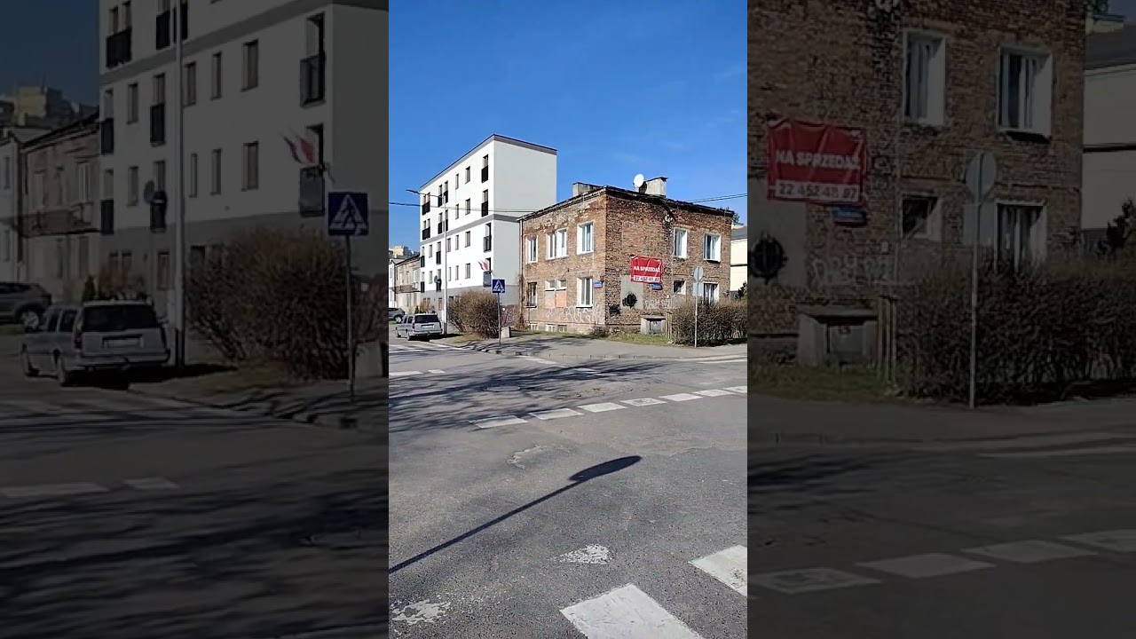 Warszawa Groch&oacute;w - stare spotyka się z nowym #shorts  #shortvideo #warszawa