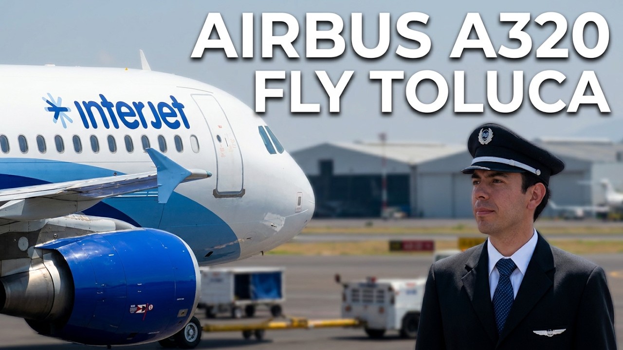 Vuela Toluca - Operaciones Interjet Airbus A320 (FlyToluca)
