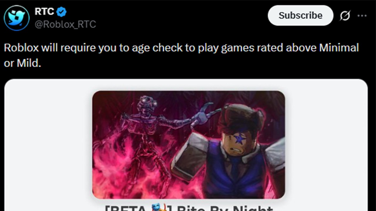 Для игры в Roblox Now необходимо пройти проверку возраста.