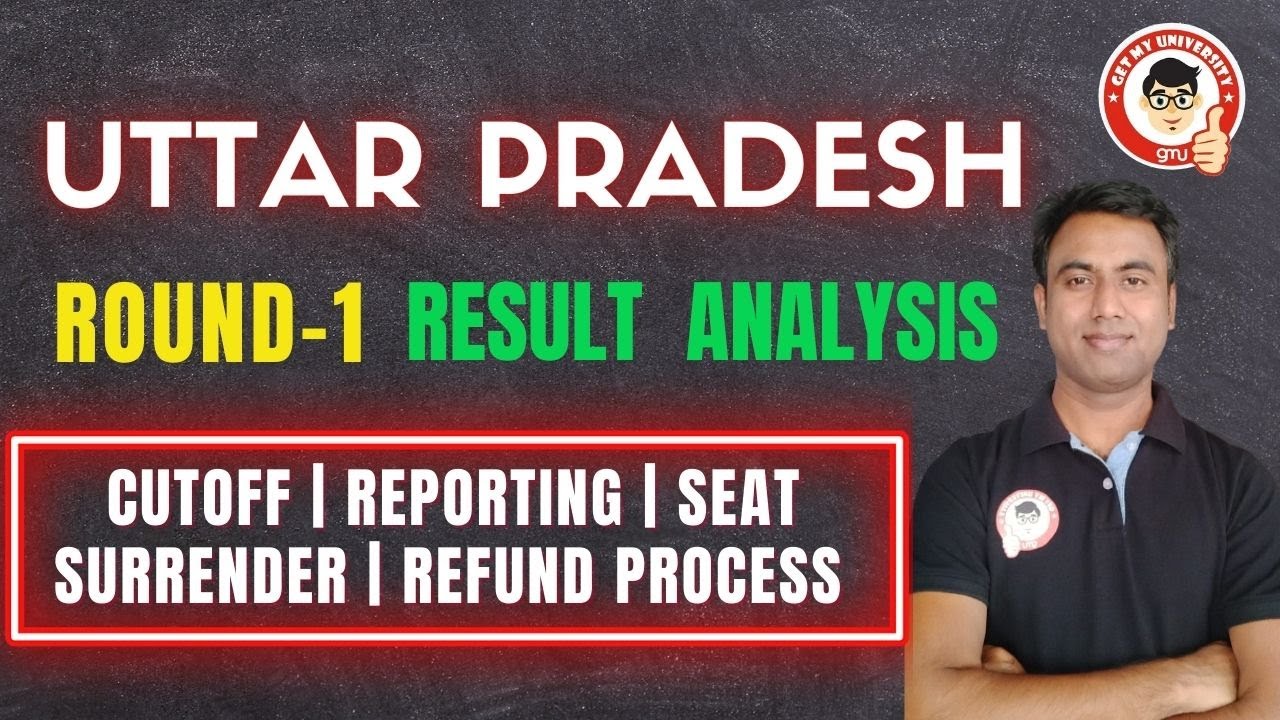 UP NEET 2021 ROUND 1 RESULT ANALYSIS | REPORTING | SEAT SURRENDER | REFUND | DOCUMENTATION