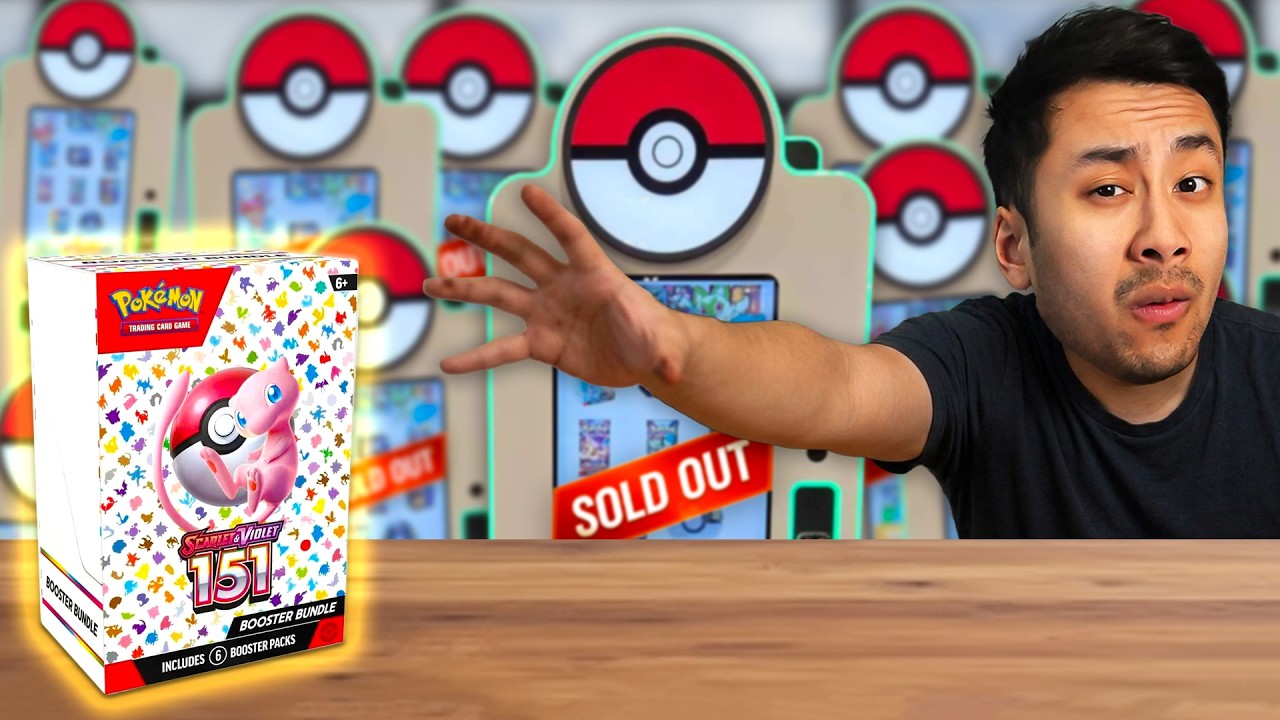 The Pokémon 151 Vending Machine Hunt...