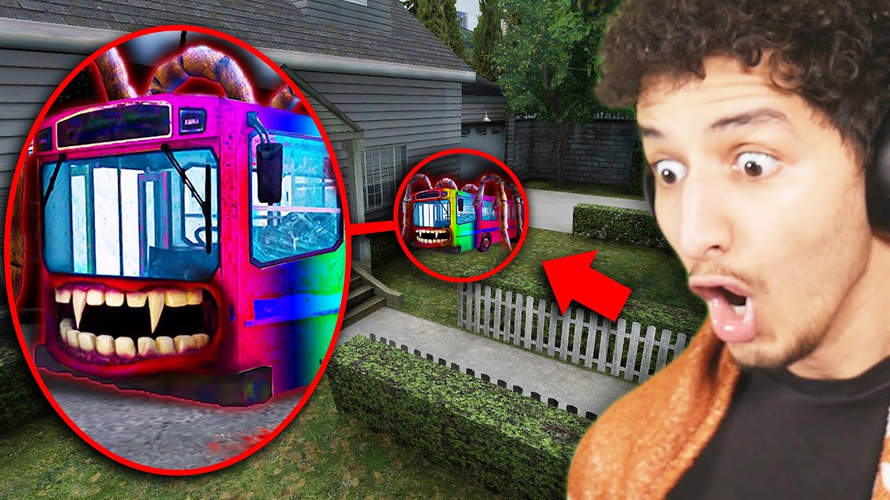 If You See RAINBOW BUSEATER Outside Your House, RUN AWAY FAST!!