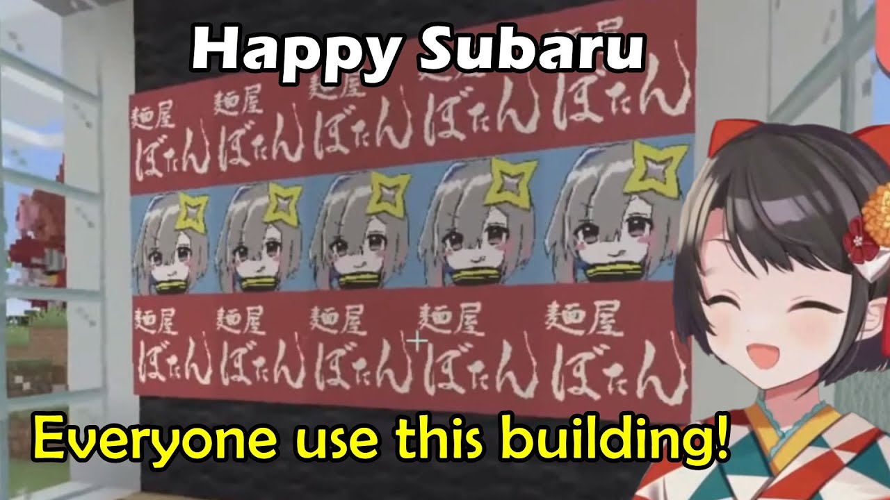 Subaru Is Happy Kanata And Botan Use Her Building For Their Leaflets【Hololive English Sub】