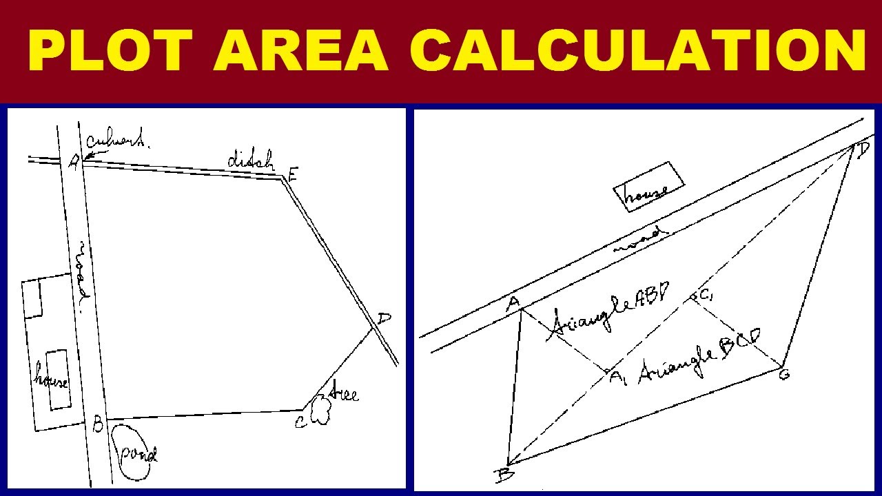 How to Measure Plot Area of Different Shape | Land Area Measurement in Easy Steps