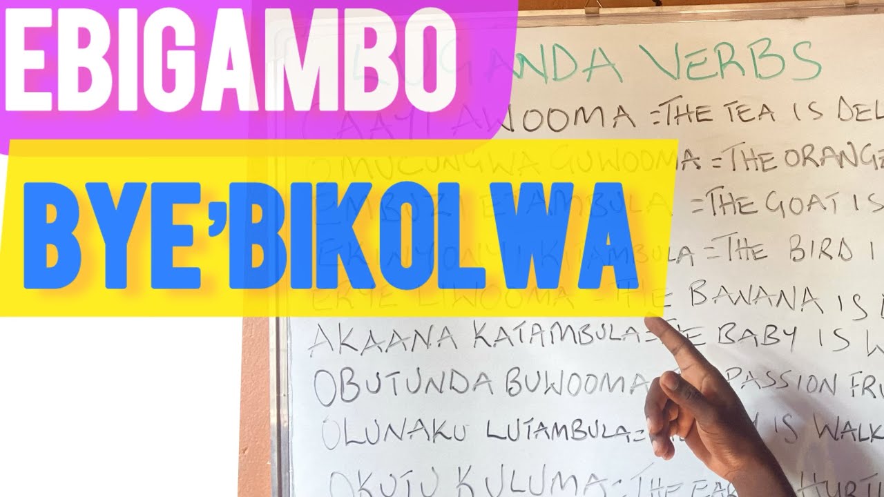 Yiga Oluzungu N’oluganda Nga Okozesa Ebigambo Ne’ebikolwa | MuwongeAugustine