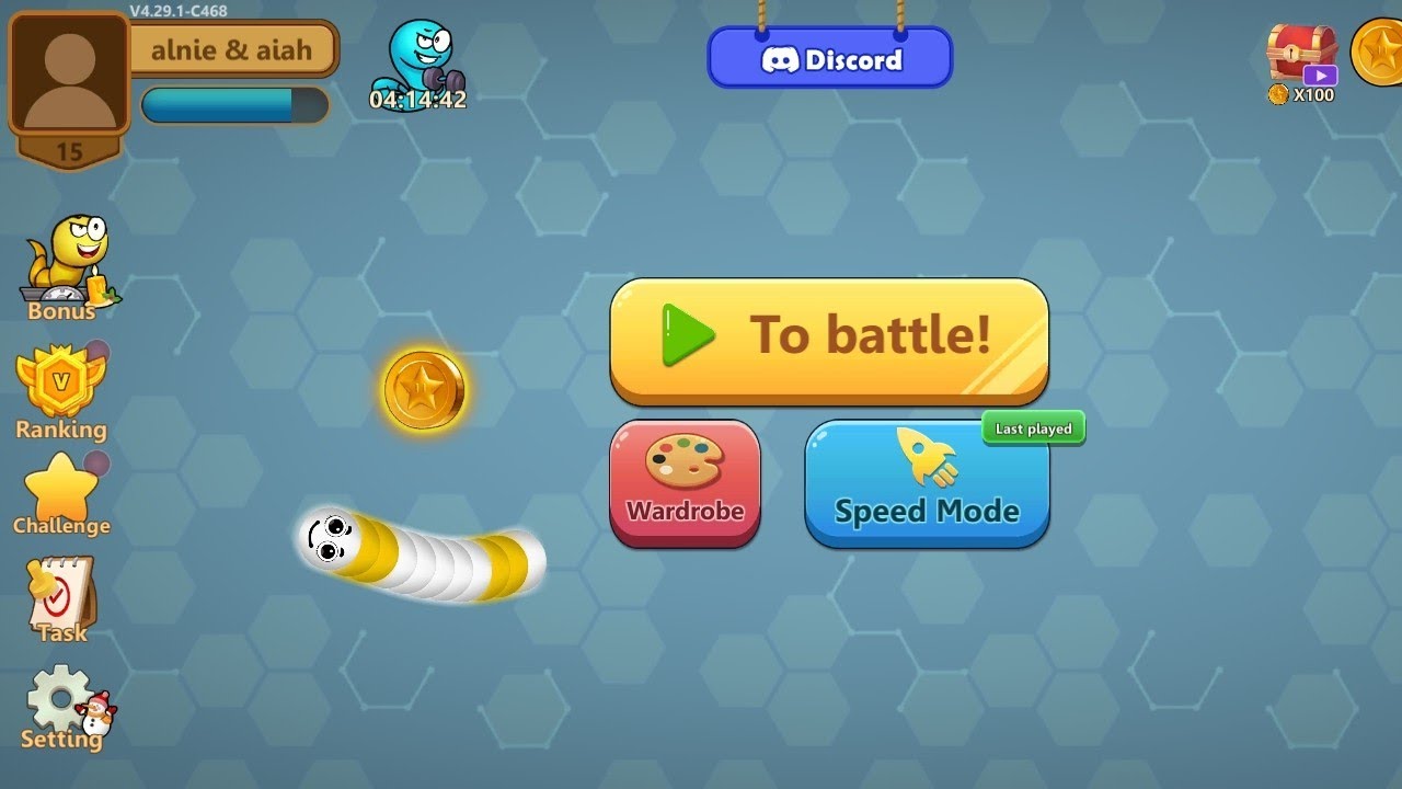 WORMS ZONE.io gameplay tara game muna alnie and aiah || nakakaaliw na game trending 2026