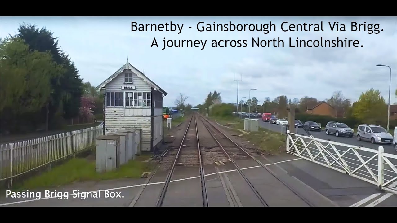 A Drivers View across North Lincolnshire from Barnetby to Gainsborough Central via 