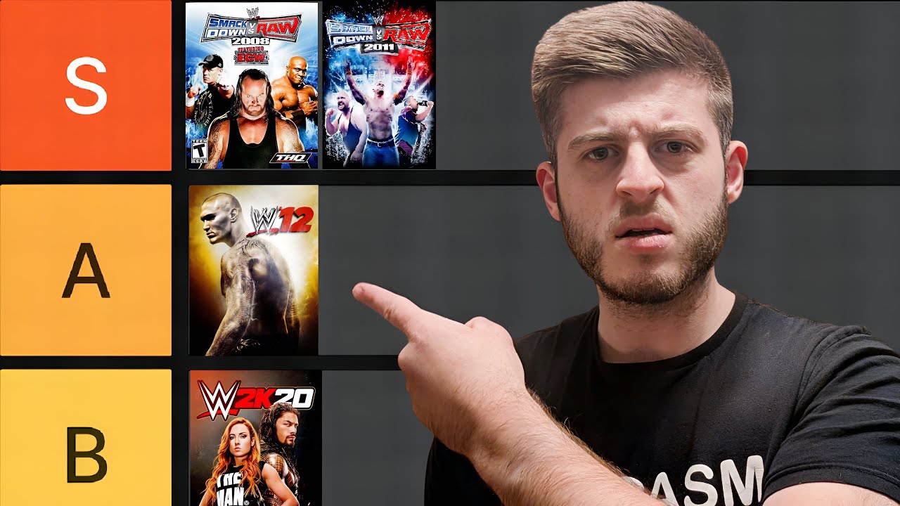 WWE Fan Ranks EVERY WWE Game!