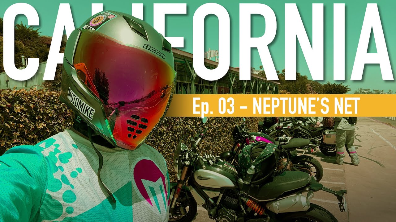 Ep. 03: Cali Moto Adventure | Neptune's Net, Malibu, California