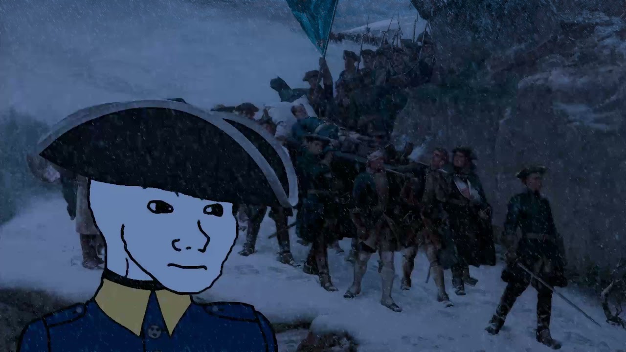 V&aring;r Gud &auml;r oss en v&auml;ldig borg but you're part of the Carolean Death March