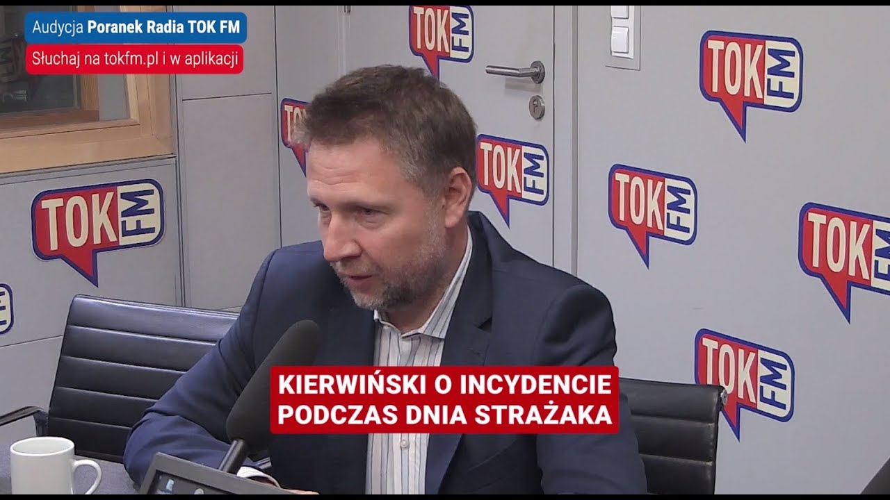 Kierwiński o incydencie podczas Dnia Strażaka. 