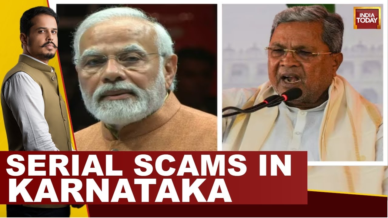 5 Live With Shiv Aroor: Serial Scams In Karnataka | Have Corrupt Netas Destroyed K'taka?