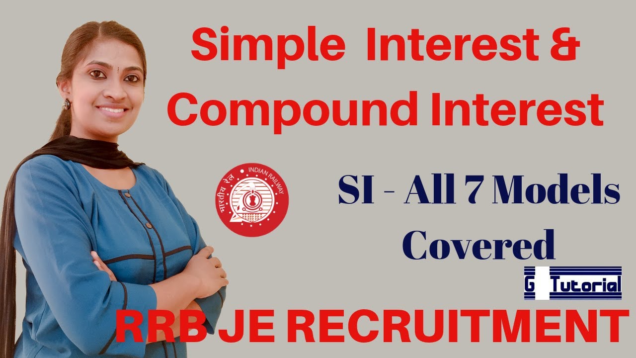 RRB NTPC Exam Classes  in English|Simple Interest and Compound Interest|